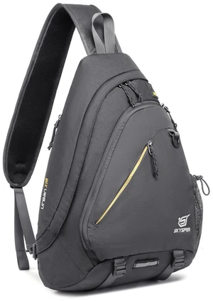 SKYSPER Sling Laptop Bag (Up to 13 Inch) - 18L Crossbody Sling Backpack Travel Shoulder Bag Hiking Daypack for Men Women(Darkgrey) SKYSPER Sling Laptop Bag (Up to 13 Inch) - 18L Crossbody Sling Backpack Travel Shoulder Bag Hiking Daypack for Men Women(Darkgrey)