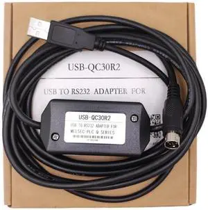 LITKEQ USB Programming Cable for Mitsubishi PLC Q Series, for USB-QC30R2 Replacement, Adaptive Baud Rate, 6 FT. LITKEQ USB Programming Cable for Mitsubishi PLC Q Series, for USB-QC30R2 Replacement, Adaptive Baud Rate, 6 FT.