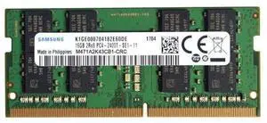 Samsung 16GB DDR4 PC4-19200, 2400MHz, 260 PIN SODIMM, CL 17, 1.2V, ram Memory Module, M471A2K43CB1-CRC Samsung 16GB DDR4 PC4-19200, 2400MHz, 260 PIN SODIMM, CL 17, 1.2V, ram Memory Module, M471A2K43CB1-CRC