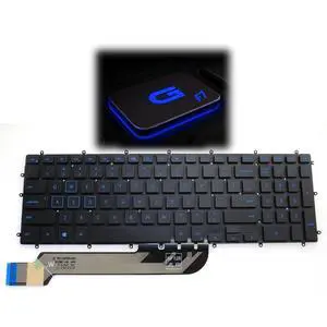 LeFix US Blue Backlit Keyboard Frameless(Without Frame) Replacement Compatible with DELL G3(3779),G3(3590),G3(3579),G5(5587),G5(5590),G7(7588,7590 7790) -Blue Print LeFix US Blue Backlit Keyboard Frameless(Without Frame) Replacement Compatible with DELL G3(3779),G3(3590),G3(3579),G5(5587),G5(5590),G7(7588,7590 7790) -Blue Print