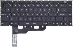 Replacement Keyboard for MSI GS66 Stealth 10SD 10SF 11UH 12UH GE66 Raider 10SF & MSI GP66 MS-1542 MS-1543 MS-1544 Stealth 15M Series Laptop with Per-Key RGB Backlit Keyboard Replacement Keyboard for MSI GS66 Stealth 10SD 10SF 11UH 12UH GE66 Raider 10SF & MSI GP66 MS-1542 MS-1543 MS-1544 Stealth 15M Series Laptop with Per-Key RGB Backlit Keyboard