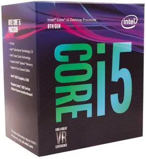 Intel 8th Gen Core i5-8400 Processor Intel 8th Gen Core i5-8400 Processor