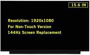 GBOLE 15.6" New Screen Replacement for Acer Predator Helios 300 PH315-53-72XD FHD 1920x1080 144Hz 40Pin LED LCD Display Screen Panel(Only for Non Touch) GBOLE 15.6" New Screen Replacement for Acer Predator Helios 300 PH315-53-72XD FHD 1920x1080 144Hz 40Pin LED LCD Display Screen Panel(Only for Non Touch)