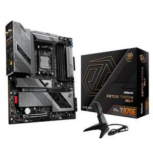 ASRock AMD X870E Taichi Lite Ryzen Socket AM5 DDR5 DIMMs 8200 256 GB X870 EATX Motherboard 5G LAN M.2 USB4 WiFi7 ASRock AMD X870E Taichi Lite Ryzen Socket AM5 DDR5 DIMMs 8200 256 GB X870 EATX Motherboard 5G LAN M.2 USB4 WiFi7