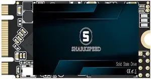 S SHARKSPEED SSD 2TB M.2 2242 SATA III NGFF B+M Key 42mm 3D NAND Internal Solid State Drive for Desktop Laptop PC S SHARKSPEED SSD 2TB M.2 2242 SATA III NGFF B+M Key 42mm 3D NAND Internal Solid State Drive for Desktop Laptop PC