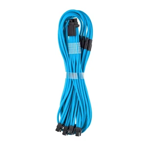 CableMod Pro ModMesh 12V-2x6 PCIe Cable for Corsair Type 5 (Lt Blue, 4x8p) CableMod Pro ModMesh 12V-2x6 PCIe Cable for Corsair Type 5 (Lt Blue, 4x8p)