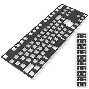 RunJRX Poron PCB Foam 87 Layout Switch Pads 120Pcs and Sound Dampeners for Custom Keyboard RunJRX Poron PCB Foam 87 Layout Switch Pads 120Pcs and Sound Dampeners for Custom Keyboard