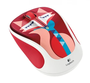 Logitech 910-004442 Wireless Mouse - Francesca Fox Logitech 910-004442 Wireless Mouse - Francesca Fox