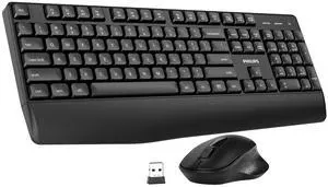 PHILIPS Wireless Keyboard and Mouse Combo-Ergonomic Keyboard and Mouse Wireless Combo,Plug n' Play,Sleep Mode and 2.4GHz Keyboard for Mac, Windows, Laptop-SPT6348 PHILIPS Wireless Keyboard and Mouse Combo-Ergonomic Keyboard and Mouse Wireless Combo,Plug n' Play,Sleep Mode and 2.4GHz Keyboard for Mac, Windows, Laptop-SPT6348