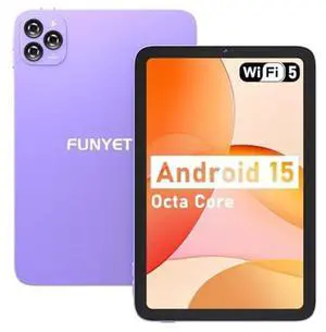 FUNYET Android Tablet,10 inch Tablets 2025,8GB (4+4) RAM 128GB Storage (Expandable),Octa-Core Processor,HD Display,Dual Cameras,6000mAh Battery,GPS, Wi-Fi 5,Bluetooth 5.0,Incell Screen,Metal Shell FUNYET Android Tablet,10 inch Tablets 2025,8GB (4+4) RAM 128GB Storage (Expandable),Octa-Core Processor,HD Display,Dual Cameras,6000mAh Battery,GPS, Wi-Fi 5,Bluetooth 5.0,Incell Screen,Metal Shell