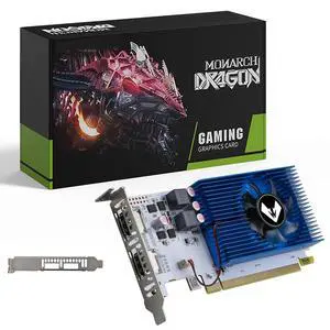 MOUGOL AMD Radeon R5 230 Low Profile Graphics Card with 2G 64Bit GDDR3 Memory Equip with PCI Express*16 2*HDMI Video Card for Office Working Compatible with Windows 10/8/7/RHEL/Ubuntu/Linux MOUGOL AMD Radeon R5 230 Low Profile Graphics Card with 2G 64Bit GDDR3 Memory Equip with PCI Express*16 2*HDMI Video Card for Office Working Compatible with Windows 10/8/7/RHEL/Ubuntu/Linux