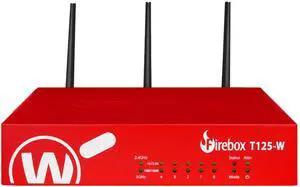WatchGuard Firebox T125-W with 1 Year Basic Security Suite - Wi-Fi 7 Firewall, 1x 2.5Gb + 4X 1Gb Ports, High-Speed Security for Remote Offices (WGT126031) WatchGuard Firebox T125-W with 1 Year Basic Security Suite - Wi-Fi 7 Firewall, 1x 2.5Gb + 4X 1Gb Ports, High-Speed Security for Remote Offices (WGT126031)