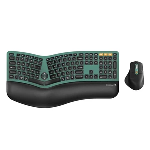 ProtoArc EKM01 Plus Wireless Ergonomic Keyboard Mouse Combo - Green ProtoArc EKM01 Plus Wireless Ergonomic Keyboard Mouse Combo - Green