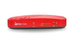 WatchGuard Firebox T115-W with 1 Year Standard Support - Wi-Fi 7 Tabletop Firewall, 3X 1Gb Ports, Silent Fanless Security for Small Offices (WGT116001) WatchGuard Firebox T115-W with 1 Year Standard Support - Wi-Fi 7 Tabletop Firewall, 3X 1Gb Ports, Silent Fanless Security for Small Offices (WGT116001)
