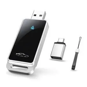 vnilrgle Android Auto Wireless Adapter, Convert Factory Wired to Wireless, Easy Plug and Play Setup, Zero Delay, Supports Voice Assistant, Compatible with Android 11+ vnilrgle Android Auto Wireless Adapter, Convert Factory Wired to Wireless, Easy Plug and Play Setup, Zero Delay, Supports Voice Assistant, Compatible with Android 11+