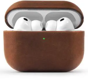 AeroZylo for AirPods Pro 3 (2025) 100% Genuine Leather Case,Crazy Horse Leather Vintage Case,Handmade Top,Hard Shell & Rich Patina,Wireless Charging,for AirPods Pro 3rd Gen AeroZylo for AirPods Pro 3 (2025) 100% Genuine Leather Case,Crazy Horse Leather Vintage Case,Handmade Top,Hard Shell & Rich Patina,Wireless Charging,for AirPods Pro 3rd Gen