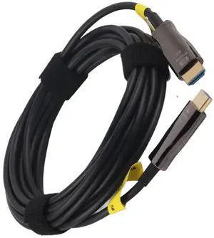 aqxreight 4K Fiber Optic HD Multimedia Interface Cable 444 RGB HDR10 HDCP 2.2 18Gbps HD Cord for 15m/49.2ft (5m / 16.4ft) aqxreight 4K Fiber Optic HD Multimedia Interface Cable 444 RGB HDR10 HDCP 2.2 18Gbps HD Cord for 15m/49.2ft (5m / 16.4ft)