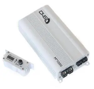 Down4Sound MM1000 Mini Maxx White Gloss 1000W RMS Mini Monoblock Car Audio Amplifier Down4Sound MM1000 Mini Maxx White Gloss 1000W RMS Mini Monoblock Car Audio Amplifier