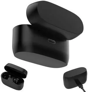 Charging Case for Jabra Elite 5, Replacement Charger Battery Case 590mAh for Jabra Elite 5 (Black) Charging Case for Jabra Elite 5, Replacement Charger Battery Case 590mAh for Jabra Elite 5 (Black)
