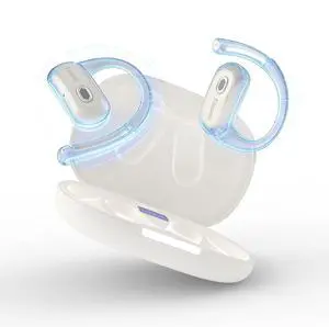 Open-Ear Headphones Over Ear Earbuds with Ear Hooks Wireless Directional Sound Bluetooth 6.0 35H Endurance, Dual-Layer Silicone Comfort ENC Clear Calls, IPX5 Sweat Resistant Workout Earphones W Open-Ear Headphones Over Ear Earbuds with Ear Hooks Wireless Directional Sound Bluetooth 6.0 35H Endurance, Dual-Layer Silicone Comfort ENC Clear Calls, IPX5 Sweat Resistant Workout Earphones W