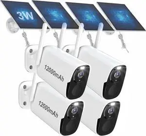 ELECCTV 2K Security Cameras Wireless Outdoor (4Pack) ELECCTV 2K Security Cameras Wireless Outdoor (4Pack)