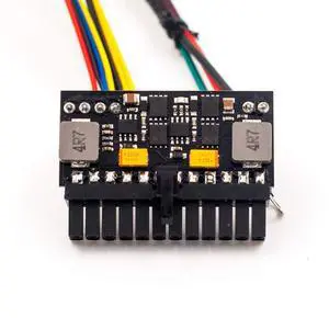 RGEEK 24pin PSU 12V DC Input 150W Peak Output Switch DC-DC ATX Pico PSU Mini ITX PC Power RGEEK 24pin PSU 12V DC Input 150W Peak Output Switch DC-DC ATX Pico PSU Mini ITX PC Power