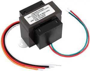 Control Transformer 24V 50VA, Multi-Tap 120/208/240V to 24VAC Industrial Power Transformer with Foot Mount for HVAC Furnace, Relays, and Gas Valves Control Transformer 24V 50VA, Multi-Tap 120/208/240V to 24VAC Industrial Power Transformer with Foot Mount for HVAC Furnace, Relays, and Gas Valves
