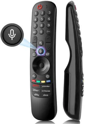 Universal for LG-TV-Magic-Remote-Control-Replacement UHD OLED QNED NanoCell MiniLED C1 C2 C3 C4 4K 8K Smart TVs,MR23GA with Pointer and Voice Function 2018-2024 Universal for LG-TV-Magic-Remote-Control-Replacement UHD OLED QNED NanoCell MiniLED C1 C2 C3 C4 4K 8K Smart TVs,MR23GA with Pointer and Voice Function 2018-2024