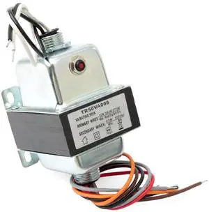 YIYANTO TR50VA008 Step-Down Transformer with Circuit Breaker Compatible with HVAC Systems 50VA 480/277/240/208VAC to 120VAC, Foot and Dual Threaded Hub Mount YIYANTO TR50VA008 Step-Down Transformer with Circuit Breaker Compatible with HVAC Systems 50VA 480/277/240/208VAC to 120VAC, Foot and Dual Threaded Hub Mount