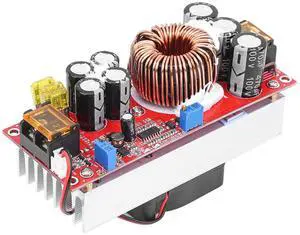 Jadeshay 1500W DC-DC Boost Converter 10-60V to 12-97V Step Up Voltage Regulator Module - 30A CC CV Power Supply for Solar LED Charging, Non-Isolated High Efficiency Jadeshay 1500W DC-DC Boost Converter 10-60V to 12-97V Step Up Voltage Regulator Module - 30A CC CV Power Supply for Solar LED Charging, Non-Isolated High Efficiency