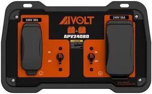 AIVOLT 240V 50-Amp Parallel Kit for Enclosed Frame Inverter Generators, ANSI/PGMA G300-2018 Standard Parallel Link with L5-30R and 14-50R Outlet AIVOLT 240V 50-Amp Parallel Kit for Enclosed Frame Inverter Generators, ANSI/PGMA G300-2018 Standard Parallel Link with L5-30R and 14-50R Outlet