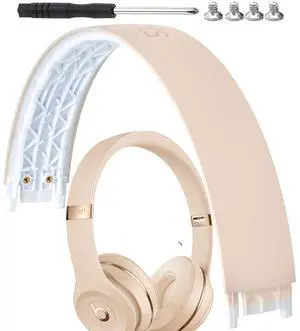 Solo3 Headband Replacement Parts Accessories Solo 3 Head Band Top Repair Kit Compatible with Solo 3.0/Solo 2.0 Wired/Wireless (B0518/B0534) Headphones. (Stain Gold) Solo3 Headband Replacement Parts Accessories Solo 3 Head Band Top Repair Kit Compatible with Solo 3.0/Solo 2.0 Wired/Wireless (B0518/B0534) Headphones. (Stain Gold)