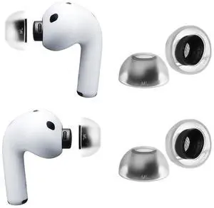 AZLA SednaEarfit MAX for AirPods Pro 3 Replacement Ear Tips for Apple AirPods Pro 3, Medical Silicone Eartip with Pressure-Free Matte Finish, 12H Micro Mesh Filter for Original So AZLA SednaEarfit MAX for AirPods Pro 3 Replacement Ear Tips for Apple AirPods Pro 3, Medical Silicone Eartip with Pressure-Free Matte Finish, 12H Micro Mesh Filter for Original So