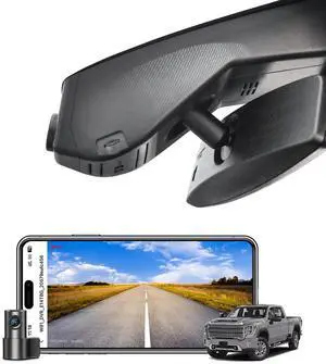 mangoal 4K Front & 2K Rear 2 Channel HDR Dash Cam, Dual STARVIS 2 IMX678 IMX675 for GMC Sierra 1500 2019-2021, 1500 Limited 2022 and HD 2020-2023 (Model A), 5GHz WiFi, GPS, 128GB Card mangoal 4K Front & 2K Rear 2 Channel HDR Dash Cam, Dual STARVIS 2 IMX678 IMX675 for GMC Sierra 1500 2019-2021, 1500 Limited 2022 and HD 2020-2023 (Model A), 5GHz WiFi, GPS, 128GB Card