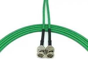 AV-Cables 3G/6G HD SDI Mini RG59 BNC Cable - Belden 1855a (15ft, Green) AV-Cables 3G/6G HD SDI Mini RG59 BNC Cable - Belden 1855a (15ft, Green)