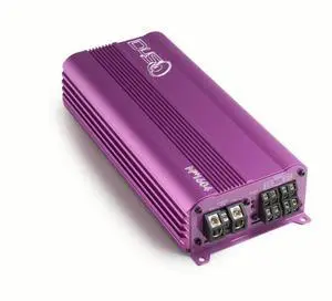Down4Sound MM1604 Mini Maxx Purple 600W RMS Mini 4-Channel Car Audio Amplifier Down4Sound MM1604 Mini Maxx Purple 600W RMS Mini 4-Channel Car Audio Amplifier