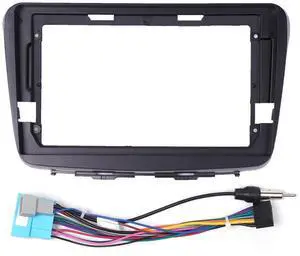 Fits for Suzuki Baleno 2015-2018 Car Radio Stereo Fascia Frame Double DIN 9 inch Dash Installation Mounting Kit Fits for Suzuki Baleno 2015-2018 Car Radio Stereo Fascia Frame Double DIN 9 inch Dash Installation Mounting Kit