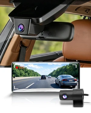 Fitcamx Front 4K+Rear 1080P Dash Cam Adapts for Toyota Tundra 2017-2021 & Sequoia 2017-2022 (has Big Cover), OEM Look, 2 Way HD Video, WiFi & APP, Loop Recording, G-Sensor, Easy to Use, 128GB Card Fitcamx Front 4K+Rear 1080P Dash Cam Adapts for Toyota Tundra 2017-2021 & Sequoia 2017-2022 (has Big Cover), OEM Look, 2 Way HD Video, WiFi & APP, Loop Recording, G-Sensor, Easy to Use, 128GB Card