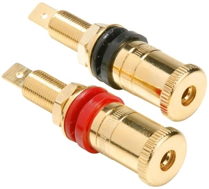 Dayton Audio BPP-G Premium Binding Post Banana Jack Pair Gold Dayton Audio BPP-G Premium Binding Post Banana Jack Pair Gold