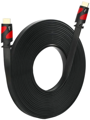 Postta Flat HDMI Cable(50 Feet) Flat HDMI 2.0 Cord Support 4K,3D, 2160p, 1080p, Ethernet and Audio Return-Black-Red Postta Flat HDMI Cable(50 Feet) Flat HDMI 2.0 Cord Support 4K,3D, 2160p, 1080p, Ethernet and Audio Return-Black-Red