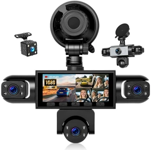 5 Channel 360 Dash Cam Front and Rear Inside Left Right 5 Channel 360 Dash Cam Front and Rear Inside Left Right