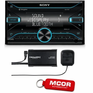 Sony DSX-B700 Double-DIN Media Receiver with Dual Bluetooth, SiriusXM Ready, Front USB, FLAC, 10-Band EQ + SXV300V1 SiriusXM Vehicle Tuner Bundle Sony DSX-B700 Double-DIN Media Receiver with Dual Bluetooth, SiriusXM Ready, Front USB, FLAC, 10-Band EQ + SXV300V1 SiriusXM Vehicle Tuner Bundle