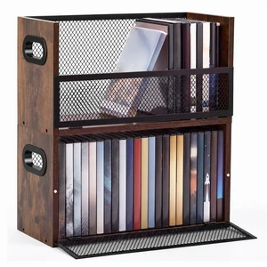 Geelin 2 Pack Stackable DVD Storage Rack, CD/DVD Storage Organizers Geelin 2 Pack Stackable DVD Storage Rack, CD/DVD Storage Organizers