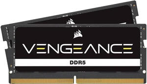 CORSAIR Vengeance SODIMM DDR5 RAM 32GB (2x16GB) 4800MHz CL40 Intel XMP iCUE Compatible Computer Memory - Black (CMSX32GX5M2A4800C40) CORSAIR Vengeance SODIMM DDR5 RAM 32GB (2x16GB) 4800MHz CL40 Intel XMP iCUE Compatible Computer Memory - Black (CMSX32GX5M2A4800C40)