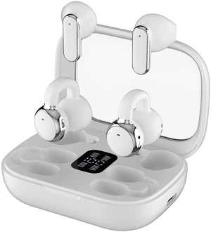RCA EarSwitch Pro 4-in-1 Duo TWS Wireless Earbuds, Bluetooth 5.4 Open-Ear & in-Ear Dual Buds with LED Charging Case, Touch Control, Built-in Mic, 6H Playtime for Sport & Office (White) RCA EarSwitch Pro 4-in-1 Duo TWS Wireless Earbuds, Bluetooth 5.4 Open-Ear & in-Ear Dual Buds with LED Charging Case, Touch Control, Built-in Mic, 6H Playtime for Sport & Office (White)