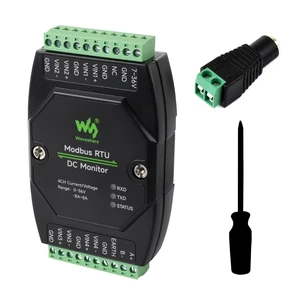 Waveshare Industrial 4-Ch DC Monitoring Module, 16-bit High-Precision Acquisition, Supports Voltage and Current Measurement, Modbus RTU Protocol, with Various Isolation and Protection Circuits Waveshare Industrial 4-Ch DC Monitoring Module, 16-bit High-Precision Acquisition, Supports Voltage and Current Measurement, Modbus RTU Protocol, with Various Isolation and Protection Circuits