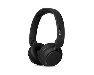 Philips TAH4000 Wireless On-Ear Bluetooth Headphones, 70H Playtime, Dynamic Bass - Black Philips TAH4000 Wireless On-Ear Bluetooth Headphones, 70H Playtime, Dynamic Bass - Black