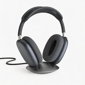 ELECOGO All-Aluminum Headphone Stand with Charging Dock, Gray ELECOGO All-Aluminum Headphone Stand with Charging Dock, Gray