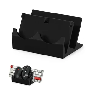 BRAINWAVZ Desktop Keyboard & Dual PC Mouse Stand Holder, Suitable for Small Or Large Keyboards, Gaming & Office Mice - Organize Your Work Or Game Space and Keep it Clutter-Free (DK03) BRAINWAVZ Desktop Keyboard & Dual PC Mouse Stand Holder, Suitable for Small Or Large Keyboards, Gaming & Office Mice - Organize Your Work Or Game Space and Keep it Clutter-Free (DK03)
