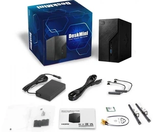 ASRock DeskMini B860 Series 1.92L Mini PC Barebone Kit, Supports Intel Core Ultra Series 2 (65W), DDR5, Thunderbolt 4, PCIe Gen5 M.2, Quad Display Output ASRock DeskMini B860 Series 1.92L Mini PC Barebone Kit, Supports Intel Core Ultra Series 2 (65W), DDR5, Thunderbolt 4, PCIe Gen5 M.2, Quad Display Output